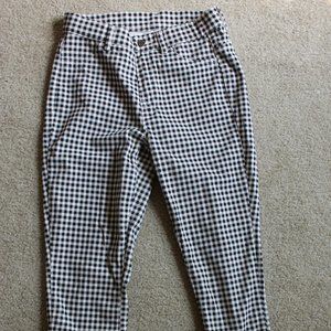 Plaid dress pants